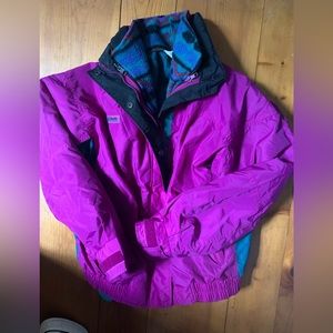 Vintage Columbia Bugaboo Ski jacket 2 in 1